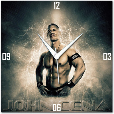 70% OFF on WebPlaza John Cena 2 Analog Wall Clock Multicolor