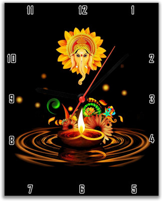 14% OFF on Lovely Collection Ganesha Religious Analog Wall Clock Multicolor 14% OFF on Lovely Collection Ganesha Religious Analog Wall Clock Multicolor