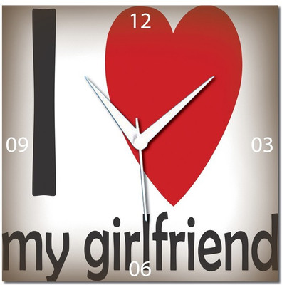 70% OFF on WebPlaza I Love My Girlfriend Valentine Analog Wall Clock Multicolor 70% OFF on WebPlaza I Love My Girlfriend Valentine Analog Wall Clock Multicolor