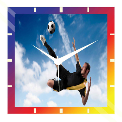 50% OFF on Moneysaver Kicking Ball Analog Wall Clock Multicolor 50% OFF on Moneysaver Kicking Ball Analog Wall Clock Multicolor