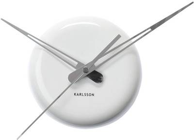 Karlsson Ceramic Dot White, Box32 Design Analog Wall Clock White Karlsson Ceramic Dot White, Box32 Design Analog Wall Clock White