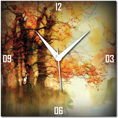 70% OFF on WebPlaza beautiful 208 Analog Wall Clock Multicolor