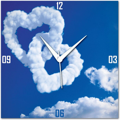 70% OFF on WebPlaza Sky Heart Analog Wall Clock Multicolor 70% OFF on WebPlaza Sky Heart Analog Wall Clock Multicolor