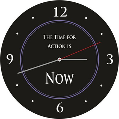 14% OFF on Everyday Gifts Corporate Analog Wall Clock Black