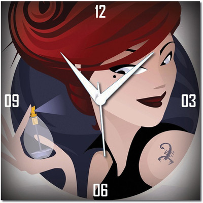 70% OFF on WebPlaza beautiful 47 Analog Wall Clock Multicolor