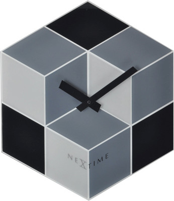 Nextime Cubic Analog Wall Clock Multicolor Nextime Cubic Analog Wall Clock Multicolor