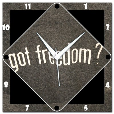 72% OFF on Amore Got Freedom Analog Wall Clock Multicolor 72% OFF on Amore Got Freedom Analog Wall Clock Multicolor