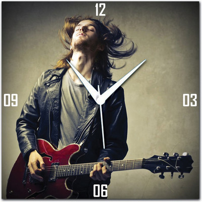 70% OFF on WebPlaza Guitar Boy Analog Wall Clock Multicolor 70% OFF on WebPlaza Guitar Boy Analog Wall Clock Multicolor