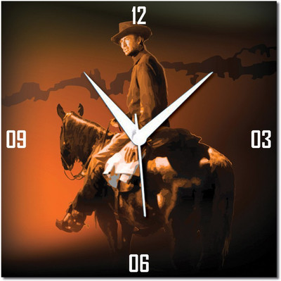 70% OFF on WebPlaza beautiful 235 Analog Wall Clock Multicolor