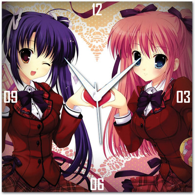 83% OFF on Amore Cute Anime Analog Wall Clock Multicolor 83% OFF on Amore Cute Anime Analog Wall Clock Multicolor