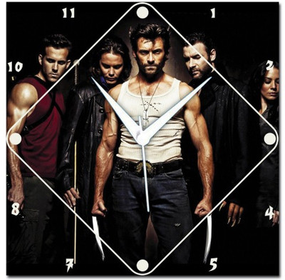 72% OFF on Amore X Men Analog Wall Clock Multicolor