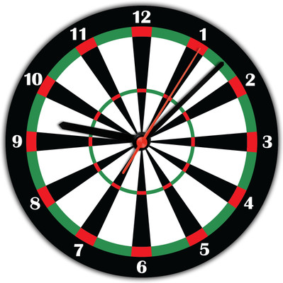 14% OFF on Lovely Collection Designer Multicoloured Bulls Eye Analog Wall Clock Multicolour 14% OFF on Lovely Collection Designer Multicoloured Bulls Eye Analog Wall Clock Multicolour