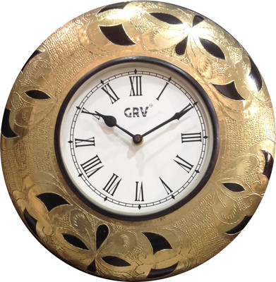 52% OFF on GRV 1212 Analog 29 cm Dia Wall Clock Brass 52% OFF on GRV 1212 Analog 29 cm Dia Wall Clock Brass
