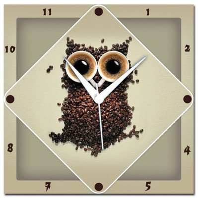 70% OFF on WebPlaza Coffee Owl Analog Wall Clock Multicolor 70% OFF on WebPlaza Coffee Owl Analog Wall Clock Multicolor