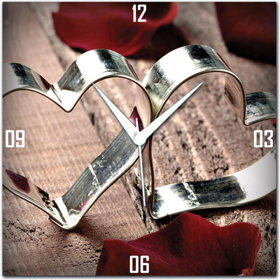 72% OFF on Amore Love Heart 113750 Analog Wall Clock Multicolor 72% OFF on Amore Love Heart 113750 Analog Wall Clock Multicolor