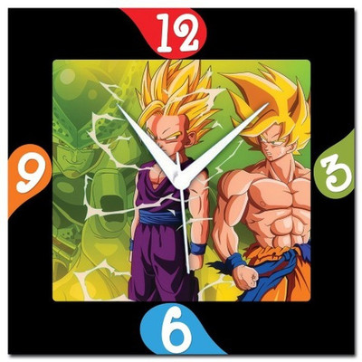70% OFF on WebPlaza Dragon Ball Z Analog Wall Clock Multicolor