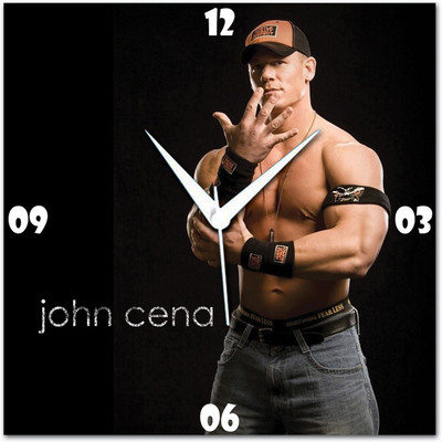 70% OFF on WebPlaza John Cena Analog Wall Clock Multicolor