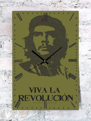 46% OFF on Kwardrobe Che Guevara Analog Wall Clock Green