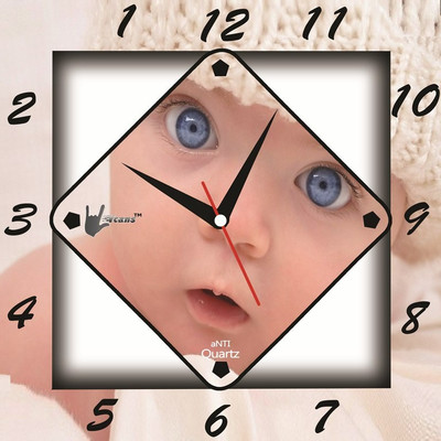 55% OFF on Lycans aNTI 0087 Analog Wall Clock White