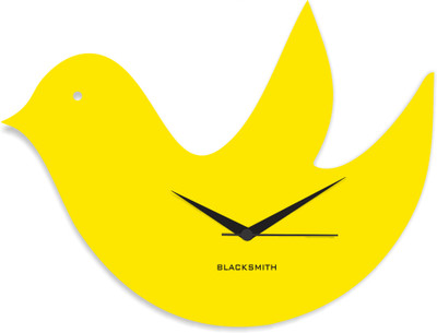 30% OFF on Blacksmith Yellow Flying Bird Analog Wall Clock Yellow 30% OFF on Blacksmith Yellow Flying Bird Analog Wall Clock Yellow