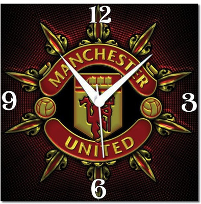 70% OFF on WebPlaza Manchester United Analog Wall Clock Multicolor