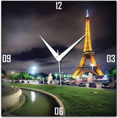 72% OFF on Amore Eiffel Tower Night Analog Wall Clock Multicolor 72% OFF on Amore Eiffel Tower Night Analog Wall Clock Multicolor