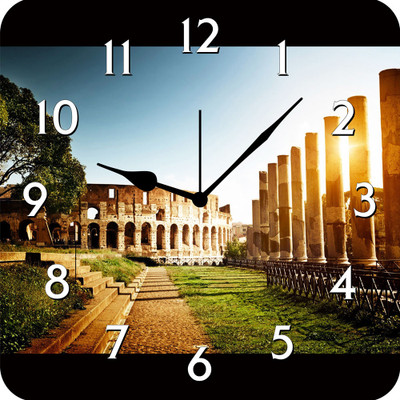 50% OFF on FurnishFantasy Roman Colosseum Analog Wall Clock Multicolor 50% OFF on FurnishFantasy Roman Colosseum Analog Wall Clock Multicolor