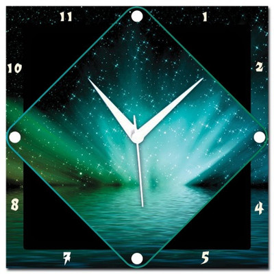 72% OFF on Amore Abstract Universe Analog Wall Clock Multicolor