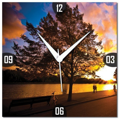 70% OFF on WebPlaza beautiful 424 Analog Wall Clock Multicolor