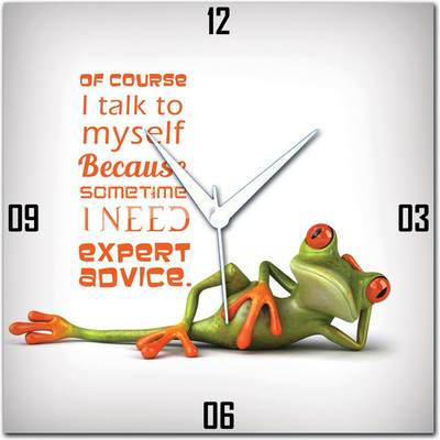 70% OFF on WebPlaza I Need Expert Analog Wall Clock Multicolor 70% OFF on WebPlaza I Need Expert Analog Wall Clock Multicolor