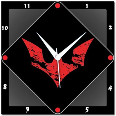70% OFF on WebPlaza Red Batman Logo Analog Wall Clock Multicolor 70% OFF on WebPlaza Red Batman Logo Analog Wall Clock Multicolor