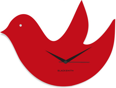9% OFF on Blacksmith Red Flying Bird Analog Wall Clock Red 9% OFF on Blacksmith Red Flying Bird Analog Wall Clock Red