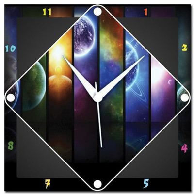 72% OFF on Amore Planets Analog Wall Clock Multicolor 72% OFF on Amore Planets Analog Wall Clock Multicolor