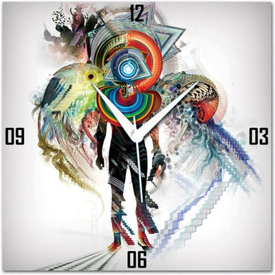 72% OFF on Amore Fantasy Analog Wall Clock Multicolor 72% OFF on Amore Fantasy Analog Wall Clock Multicolor