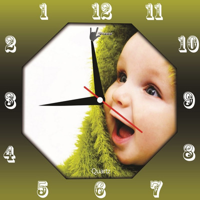 55% OFF on Lycans Anti 0049 Analog Wall Clock White, Green 55% OFF on Lycans Anti 0049 Analog Wall Clock White, Green