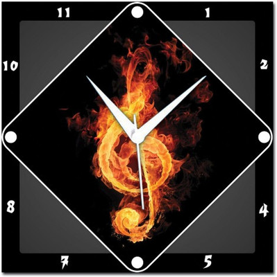 72% OFF on Amore Musical Note Analog Wall Clock Multicolor 72% OFF on Amore Musical Note Analog Wall Clock Multicolor