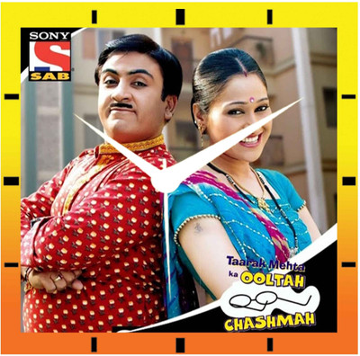 50% OFF on Moneysaver Tarak Mehta Ka Ulta Chashma Analog Wall Clock Multicolour 50% OFF on Moneysaver Tarak Mehta Ka Ulta Chashma Analog Wall Clock Multicolour