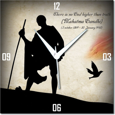 70% OFF on WebPlaza Mahatma Gandhi Quotes Republic Day Analog Wall Clock Multicolor 70% OFF on WebPlaza Mahatma Gandhi Quotes Republic Day Analog Wall Clock Multicolor