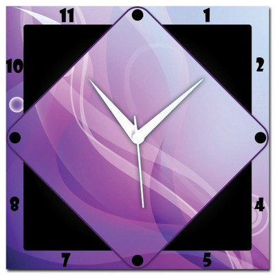 72% OFF on Amore Purple Abstract 107615 Analog Wall Clock Purple 72% OFF on Amore Purple Abstract 107615 Analog Wall Clock Purple