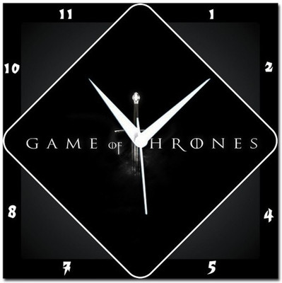 70% OFF on WebPlaza Game Of Thrones Analog Wall Clock Multicolor