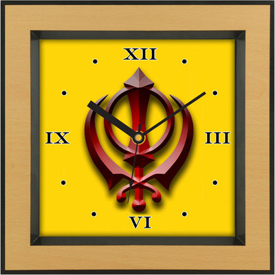 31% OFF on Shopping Monster Punjabi Religious Analog Wall Clock Brown 31% OFF on Shopping Monster Punjabi Religious Analog Wall Clock Brown