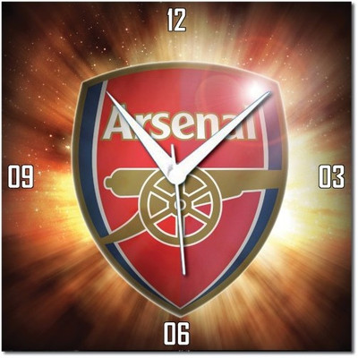 70% OFF on WebPlaza Arsenal Logo Analog Wall Clock Multicolor