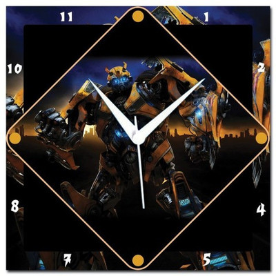 70% OFF on WebPlaza Bumble Bee Analog Wall Clock Multicolor