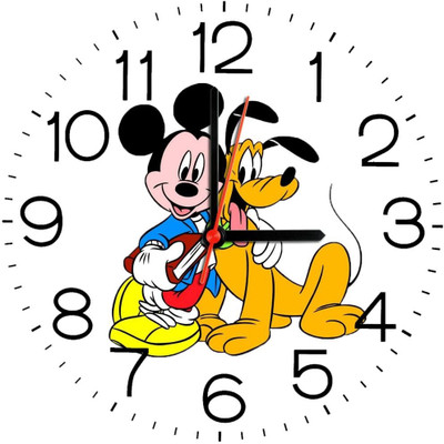 23% OFF on Ellicon B118 Mickey And Dog Funny Cartoon Analog Wall Clock White 23% OFF on Ellicon B118 Mickey And Dog Funny Cartoon Analog Wall Clock White