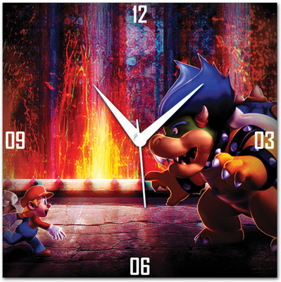 72% OFF on Amore Future Mario Analog Wall Clock Multicolor