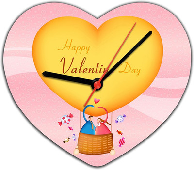 40% OFF on Lovely Collection Valentines Love Ballon Analog Wall Clock Pink 40% OFF on Lovely Collection Valentines Love Ballon Analog Wall Clock Pink