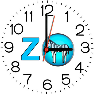 28% OFF on Ellicon 311 Z Zebra Analog Wall Clock White 28% OFF on Ellicon 311 Z Zebra Analog Wall Clock White