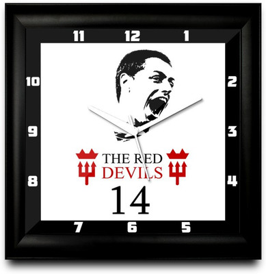 73% OFF on ShopMantra Chicharito Red Devils Square Analog Wall Clock Black
