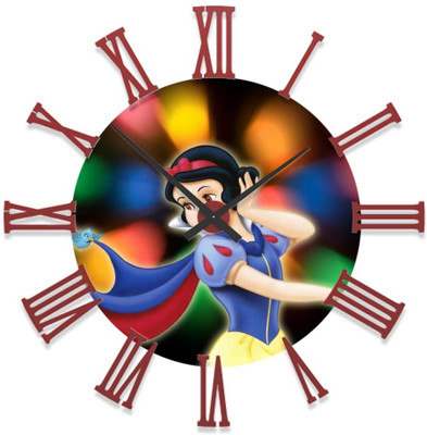 23% OFF on Ellicon B16 Lovely Girl Analog Wall Clock Multicolor 23% OFF on Ellicon B16 Lovely Girl Analog Wall Clock Multicolor