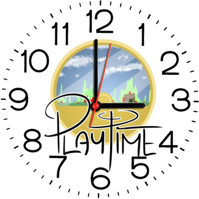 23% OFF on Ellicon B158 Play Time Analog Wall Clock White 23% OFF on Ellicon B158 Play Time Analog Wall Clock White